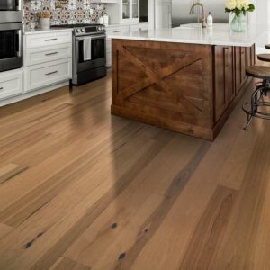 Kitchen hardwood flooring | Degraaf Interiors